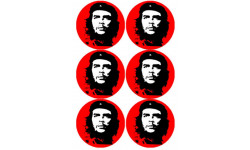 Ernesto "Che" Guevara (6 fois 9cm) - Autocollant(sticker)
